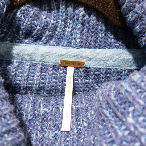 Free People Eleven Turtleneck Tunic Knit Sweater - Picture 7 of 8